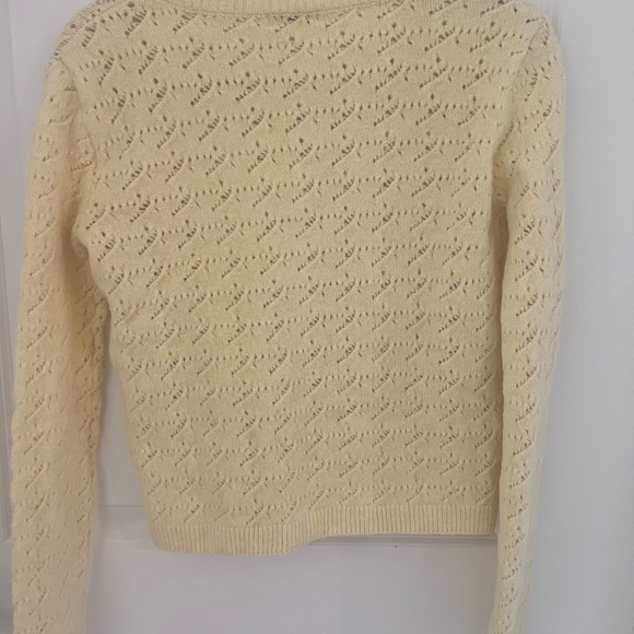 Fashion Nova Lemon Yellow  knit Cardigan - Picture 8 of 9